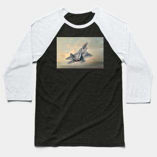 F22 Raptor Baseball T-Shirt